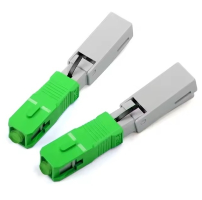 3 SC APC SC UPC Fast Connector Assembly voor installatie op glasvezelveld met laag signaalverlies