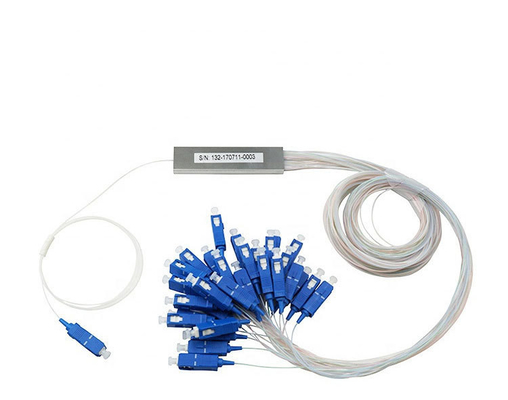 1M/1.5M G657A PLC-splitter voor optische vezels 1x2 1x4 1x8 1x16 voor SC/FC/LC/ST-connectortype