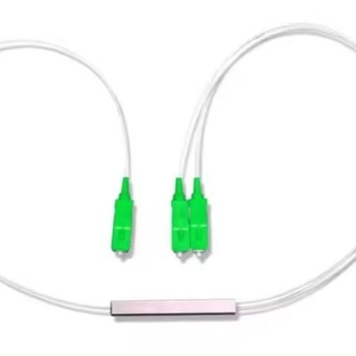 ANATEL gecertificeerd 1x8 SC/APC Micro Mini Block Steel Tube FTTH PLC Splitter en 3 Time
