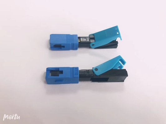 FTTH SC APC SC UPC Field Assembly Quick Connector voor FTTH FTTB FTTX-netwerk 3 keer