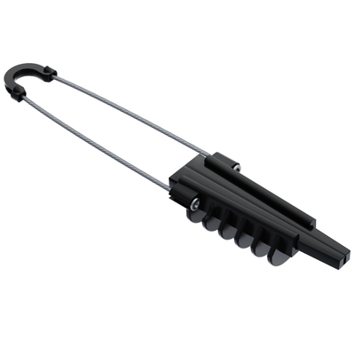 Plastic and Metal 2-9MM glasvezel spanningsclamp voor dropkabels Aanpasbaar ontwerp