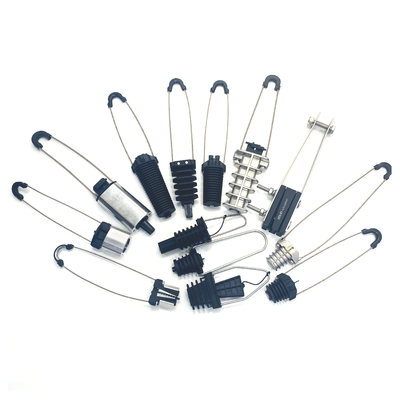 Plastic and Metal 2-9MM glasvezel spanningsclamp voor dropkabels Aanpasbaar ontwerp