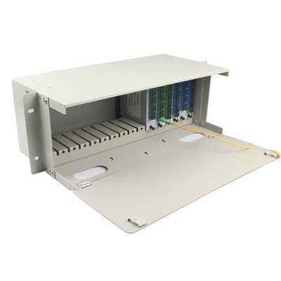19 inch frame leeg FTTH LGX chassis voor module splitter