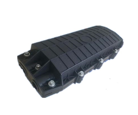 Distributievezelsysteem FTTH 12 24 48 96 144 288 Core Horizontaal type Glasvezel Splice Closure met 3