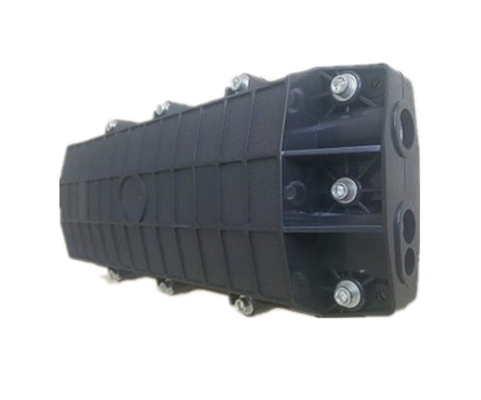 Distributievezelsysteem FTTH 12 24 48 96 144 288 Core Horizontaal type Glasvezel Splice Closure met 3
