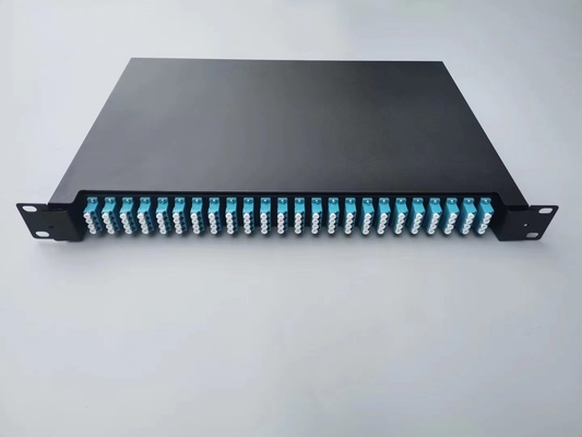 260*200*60 mm FTTH Distributievezelsysteem 1U 96 Core LC SC Rack gemonteerd MPO MTP Fiber Optic Patch Panel ODF