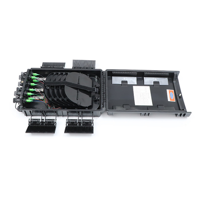 PC ABS Materiaal 8 Core Fiber Optical Terminal CTO/NAP Distributie Doos met PLC Splitter 1x8