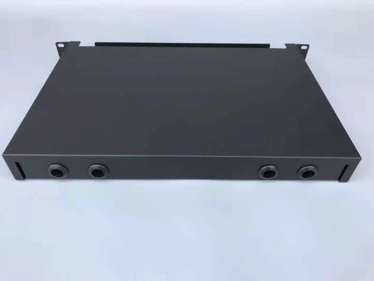 FTTX ODF-optisch distributieframe 19 inch rack gemonteerd 24 kern voor FTTX-verbindingen