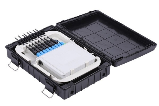 3 Tijd Telecommunicatie Plastic 8 Core Distributie Doos voor glasvezel installatie