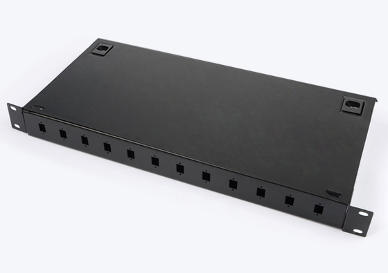 SM/MM/OM3 Fiber Type 2x4 Optical Splitter 2x32 PLC voor 19 inch Rack Mount Fiber Splitter