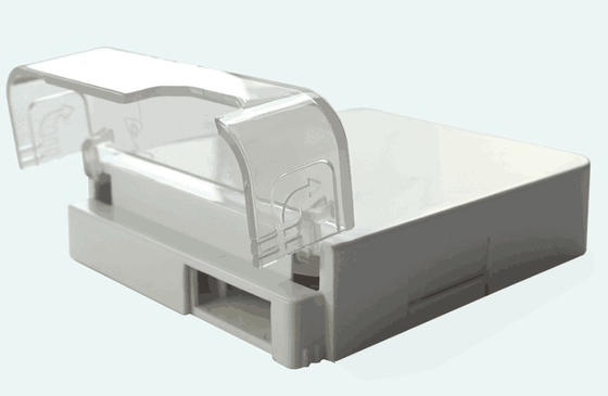 100.5*85*29mm Telecommunicatie 4 poorten Fiber optic Faceplate Terminal Junction Box