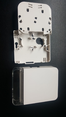 100.5*85*29mm Telecommunicatie 4 poorten Fiber optic Faceplate Terminal Junction Box