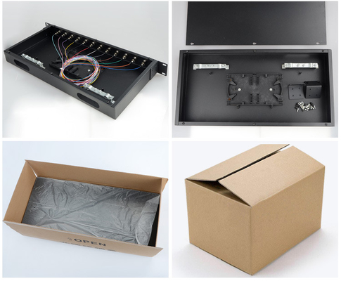 1U SC ftth 12-poort glasvezel patch panel voor naadloze glasvezelconnectiviteit