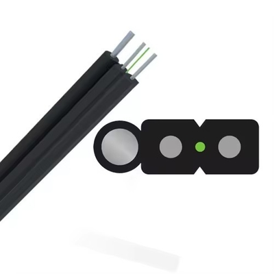 Telecommunicatie G657a Frp Kfr Drop Indoor Ftth Glasvezelkabel voor op maat gemaakte behoeften