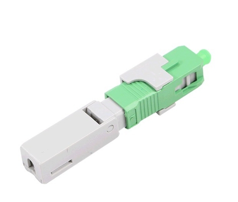 FTTH SC APC Fast Connector Assembly voor installatie op glasvezelveld met laag signaalverlies