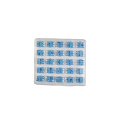 Single Mode Multi Mode Fiber Optic SC Simplex Flange Adapter Coupler voor het netwerk Geen
