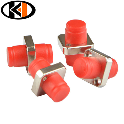 Single Mode Multi Mode Fiber Optic SC Simplex Flange Adapter Coupler voor het netwerk Geen