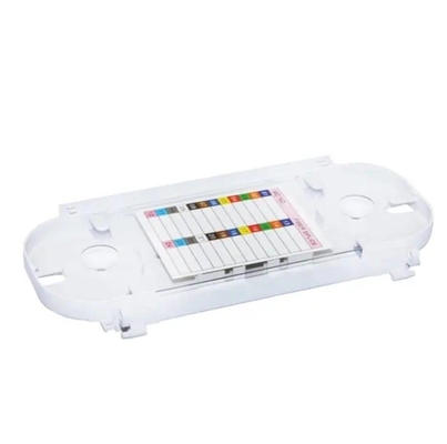 Wandmontage met 24 kernvezeloptische splicerbakken voor professionele installatie