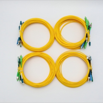 SC-SC patch cord 3m Lengte ≤0.3dB Invoegverlies Geschikt voor -40-70°C