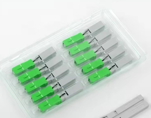 3 SC APC SC UPC Fast Connector Assembly voor installatie op glasvezelveld met laag signaalverlies