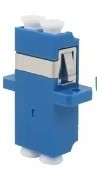 Multimode LC/UPC naar LC/UPC Single-mode glasvezel adapter koppelaar met lage IL 0,3db