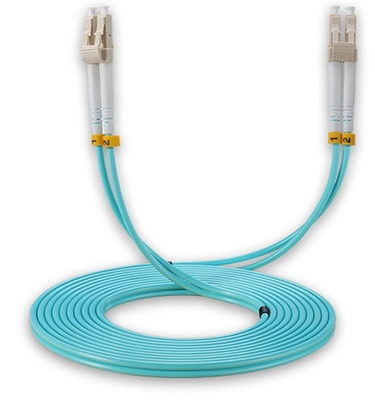 Telecommunicatieverbinding SC LC UPC naar LC UPC OM4 SR Duplex glasvezel patch cord