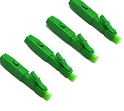 Eenvoudig bereikbare glasvezel LC/APC snelle connector voor telecommunicatie