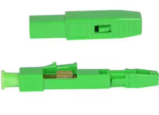 Eenvoudig bereikbare glasvezel LC/APC snelle connector voor telecommunicatie