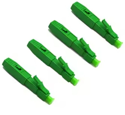 Eenvoudig bereikbare glasvezel LC/APC snelle connector voor telecommunicatie