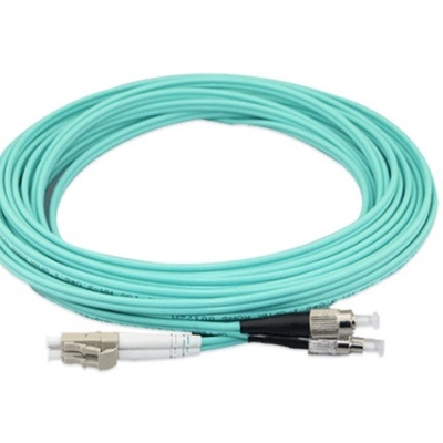 LC-connector glasvezel-patchcord voor multimode vezeltypen en gegevensoverdracht