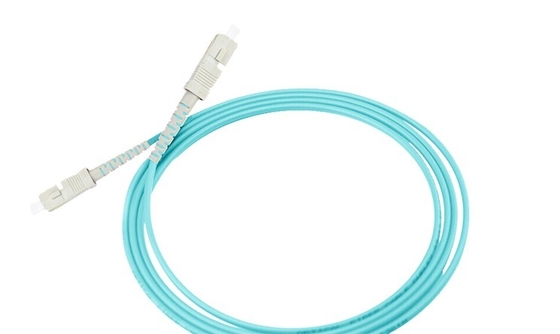 LC-connector glasvezel-patchcord voor multimode vezeltypen en gegevensoverdracht