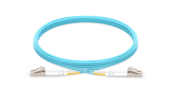 LC-connector glasvezel-patchcord voor multimode vezeltypen en gegevensoverdracht