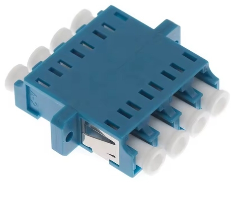 SM MM 4 poort LC APC/UPC 4 duplex glasvezel-optische adapter voor glasvezelsignaaloverdracht