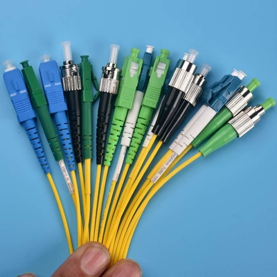 Fibre Cable 14130199 SS-OP-D-LC-S-10 LC/PC-LC/PC-Single Mode-G6.652D-2MM-10M-PVC-YE Patch cord AOC MPO kabelHuawe