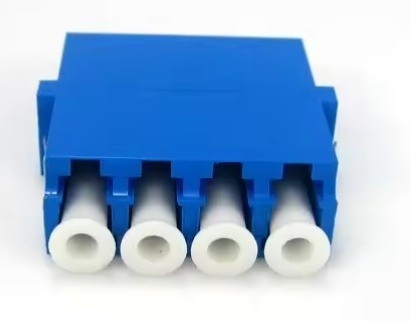 SM MM 4 poort LC APC/UPC 4 duplex glasvezel-optische adapter voor glasvezelsignaaloverdracht