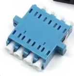 SM MM 4 poort LC APC/UPC 4 duplex glasvezel-optische adapter voor glasvezelsignaaloverdracht