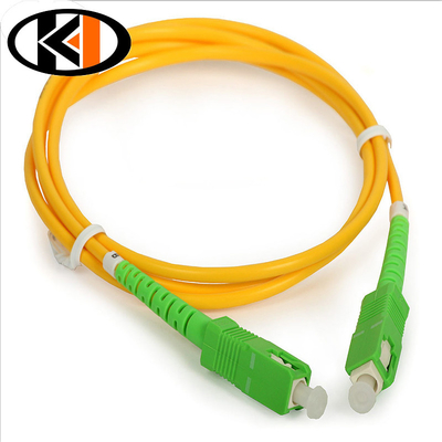 Telecommunicatievezeltype SM LSZH 2 mm patch cord met lage verliezen en lengteopties