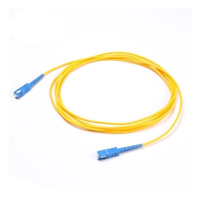 12 jaar Glasvezel patch cord voor telecommunicatie SC PC Upc Apc optische kabel patchcord
