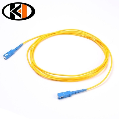 12 jaar Glasvezel patch cord voor telecommunicatie SC PC Upc Apc optische kabel patchcord