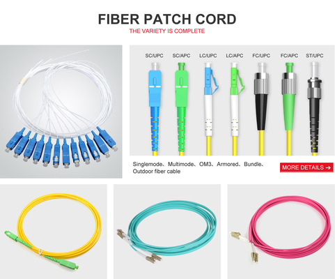 12 jaar Glasvezel patch cord voor telecommunicatie SC PC Upc Apc optische kabel patchcord