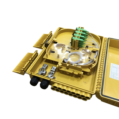 ABS/PC ABS/PC 16 Core Fiber Optical Terminal CTO/NAP Distribution Box met 1x16 PLC Splitter