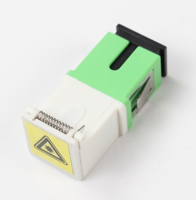 FTTH Flangekoppeling SC Glasvezel Adapter met stofc-ap en Invoegverlies IL 0.2db