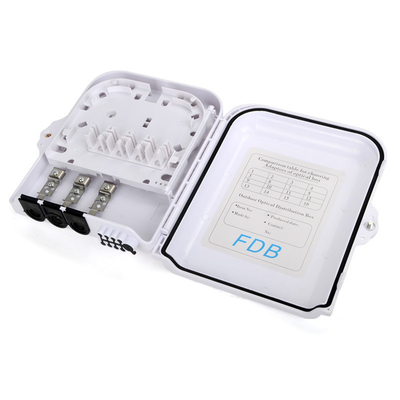 Telecommunicatie 8-poort FTTX Outdoor LGX Glasvezel Splitter Distributie Doos