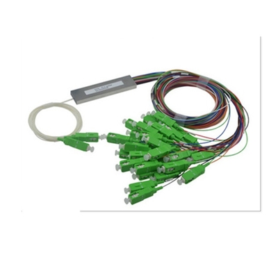 2x8 2x16 2x32 Glasvezel PLC Splitter Steel Tube Cable 2 Way 4 Way 8 16 Way