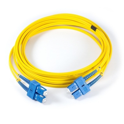 Fibre optic jumper G657a2 Single Mode Patch Cord met SC FC ST LC UPC connector type