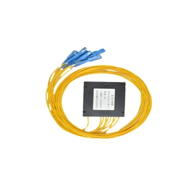 4G-netwerk ABS Plastic Box Type Fiber Optic PLC Splitter met SC/APC LC/APC connector voor PON FTTX en CATV