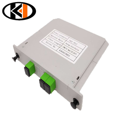 ODF 1-2 Fiber SC APC Plug-in Cassette PLC Splitter 1-2 met 2/4/6/8/16/32/64 vezels