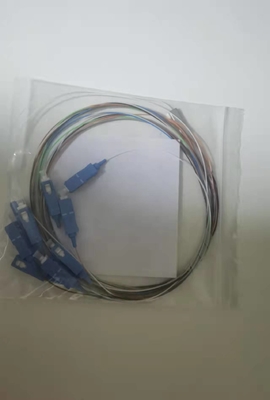 1260-1650 nm Werkkolom Glasvezel PLC Splitter 1x9 voor onevenwichtig netwerk