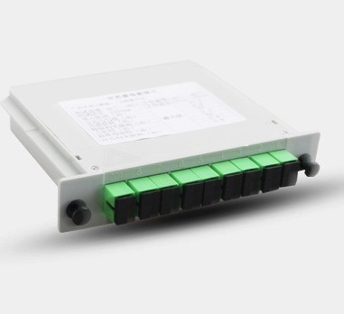 1 tot 8 PLC-splitter met SC FC LC ST connector type G657A vezeltype tegen betaalbare prijs