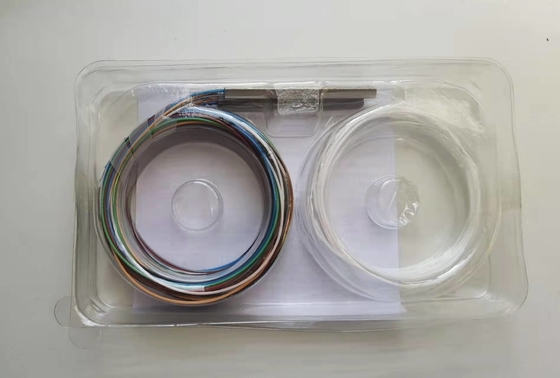1M/1.5M G657A Fiber PLC Fiber Optic Splitter met werkgolflengte 1260-1650nm